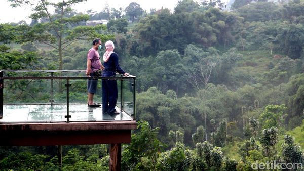 Ampun Bogor... Ada Jembatan Kaca yang Viewnya Wah Banget