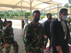 Jenderal Andika Jalani Fit and Proper Test Tanpa Panglima, KSAU dan KSAL