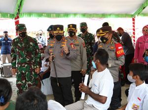Kapolri Apresiasi Tokoh Lintas Agama Bantu Percepatan Vaksinasi di Labuan Bajo