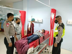 Jasa Raharja Santuni Korban Kecelakaan di Tol Ngawi -Kertosono