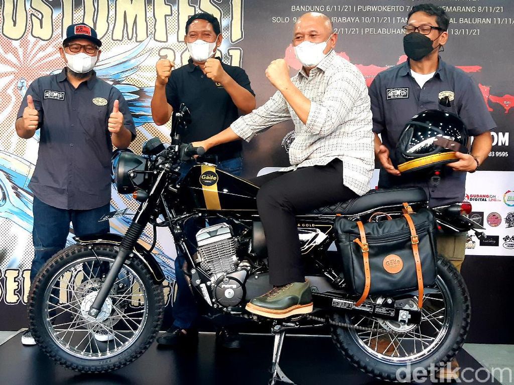 Pegadaian Luncurkan Motor Kustom The Gade ST150 Seharga Rp 46 Juta Pegadaian Luncurkan Motor Kustom The Gade ST150 Seharga Rp 46 Juta