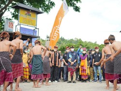 Pesona Desa Wisata Senaru Lombok dari Ketinggian