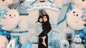 Meriahnya Pesta Ultah Putri Olla Ramlan dengan Cake Mewah