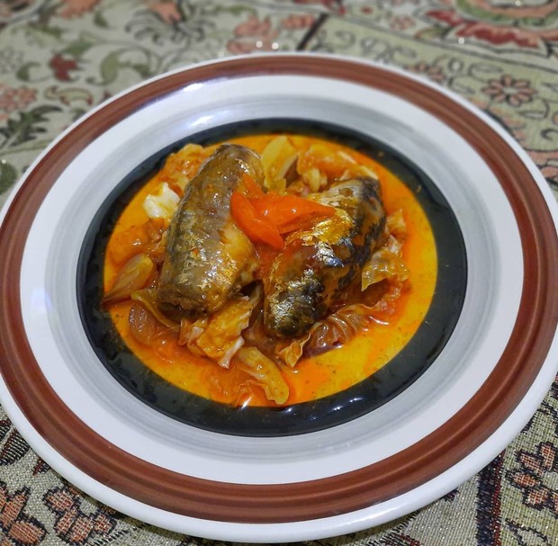 Sarden sederhana/ Foto: Instagram.com/menuricecooker Sarden sederhana/ Foto: Instagram.com/menuricecooker
