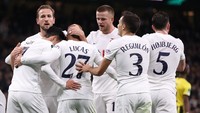 6. Tottenham, 144 jam antara kick-off laga pertama sampai laga ketiga di periode sibuk akhir 2021. Foto: Getty Images/Alex Pantling