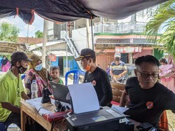 Hari ke-5 Pencarian 4 Korban Perahu Tambang Tenggelam Bengawan Solo Masih Nihil