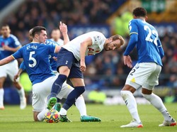 Liga Inggris: Everton Vs Tottenham Imbang di Babak Pertama