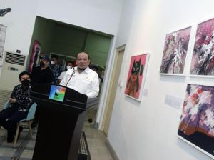 Buka Art Exhibition, LaNyalla Ingatkan Generasi Muda Terus Berkarya