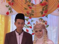 Pengantin Tak Dapat MUA H-1 Resepsi, Dadakan Didandani Bude, Hasilnya Begini