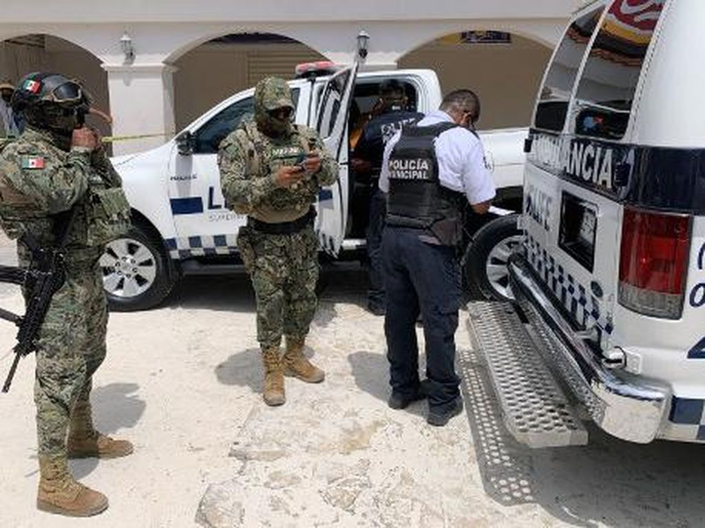 Dua Terduga Pelaku Penembakan di Pantai Meksiko Ditangkap, 1 Masih Buron