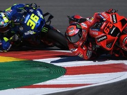 Hasil MotoGP Algarve 2021: Red Flag di Lap Akhir, Bagnaia Tetap Juara