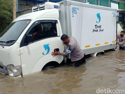 Banjir Rob di Jakut Kembali Naik, Ini Kabar Terbarunya