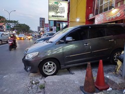 Gorong-gorong di Margonda Depok yang Penutupnya Dicuri Sudah Ditutup Lagi