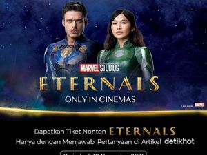 Cuma Jawab Kuis Bisa Dapat Tiket Marvel Studios Eternals Gratis, Mau?