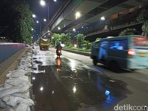 Sempat Ditutup Imbas Banjir Rob, Jalan RE Martadinata Kembali Dibuka
