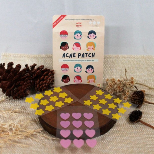 Lets Glow Beaute Hydrocolloid Acne Patch./Foto: tokopedia.com/LetsGlowBeaute Lets Glow Beaute Hydrocolloid Acne Patch./Foto: tokopedia.com/LetsGlowBeaute