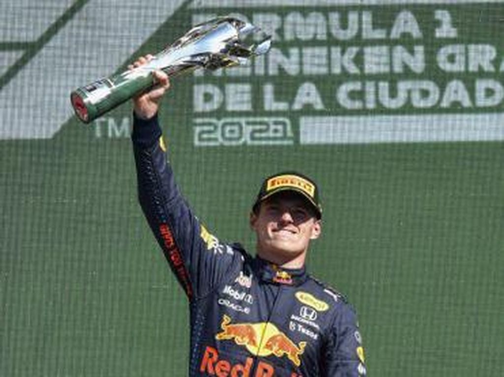 F1 GP Meksiko: Verstappen Menang, Jauhi Hamilton di Klasemen