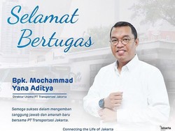 Anies Tunjuk Yana Aditya Jadi Dirut TransJakarta