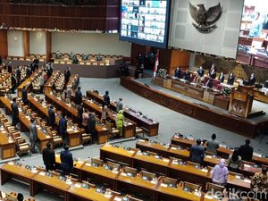 366 Anggota DPR Hadiri Paripurna Persetujuan Panglima TNI Andika Perkasa