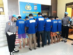 1 Orang Tewas dalam Tawuran Geng Pelajar di Bantul, 11 Orang Diciduk