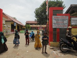 Segel Dibuka Sementara, SDN Kiara Payung Tangerang Gelar PTM