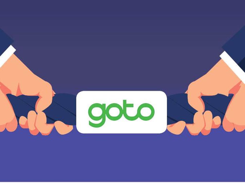 Penampakan Logo GOTO yang Gugat Gojek-Tokopedia Rp 2 T