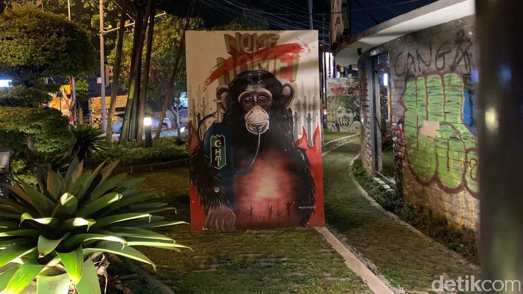 Potret Taman Corat-Coret nan Epik di Bogor Potret Taman Corat-Coret nan Epik di Bogor