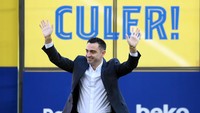 Xavi Hernandez dikontrak Barcelona untuk menggantikan Ronald Koeman di kursi pelatih Barcelona. Xavi yang merupakan eks salah satu pemain Barca dikontrak sampai 2024 (Getty Images/David Ramos)