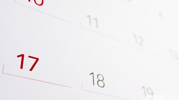 Kalender tahunan. dikhy sasrailustrasidetikfoto