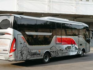 Detail Suites Combi Bus Laksana, Bus Medium tapi Punya Suites Cabin