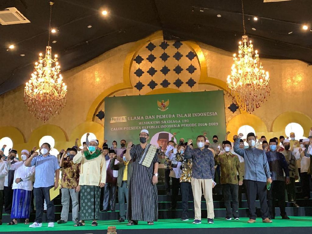 Forum Ijtima Ulama-Pemuda Islam Deklarasi Dukung Sandiaga Uno Capres