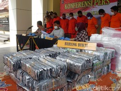 Polda DIY Sita 1,3 Juta Butir Obat Keras Ilegal