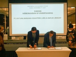 RI-UEA Teken Kerja Sama Bisnis US$ 180 Juta di Sektor Perhiasan