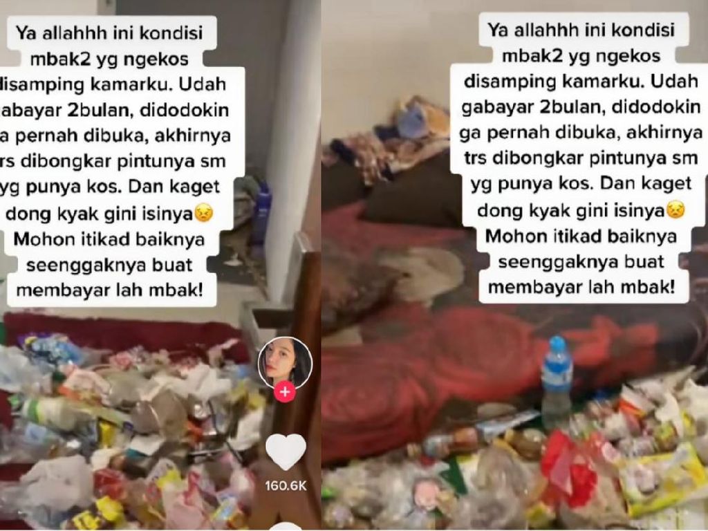 Viral Kamar Kos Penuh Sampah dan Sisa Makanan, Begini Cerita Tetangga Viral Kamar Kos Penuh Sampah dan Sisa Makanan, Begini Cerita Tetangga