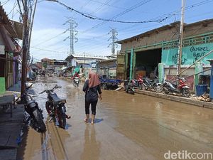 Masih Ada Genangan Rob di Muara Angke-Sunda Kelapa, Begini Kondisinya Masih Ada Genangan Rob di Muara Angke-Sunda Kelapa, Begini Kondisinya