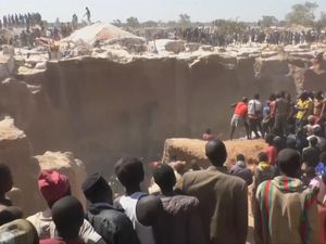 Penampakan Tambang Emas di Niger Runtuh, 18 Pekerja Tewas