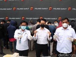 Puluhan Pemuda Diamankan Polisi Saat Kedapatan Beli Pil Setan di Garut