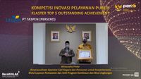 TASPEN Raih Outstanding Achievement Of Public Service Innovation 2021