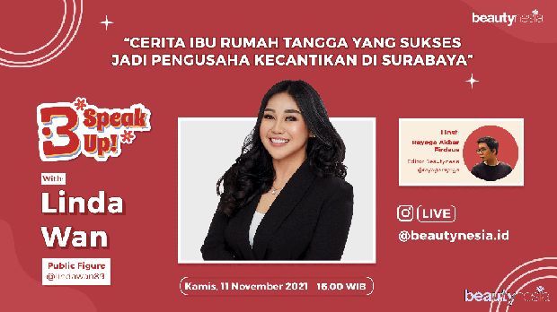 B-Speak Up! Hadir Kembali, Kali Ini Bersama dengan Linda Wan.