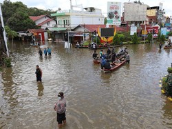 Banjir di Sintang Kalbar Melanda 12 Kecamatan, 140.468 Warga Terdampak