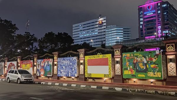 Begini Spot Instagramable Baru di Markas Besar Polri