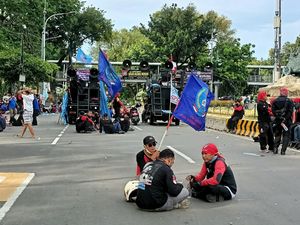 Perwakilan Diterima Setneg, Buruh Sampaikan 10 Tuntutan