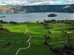 Desa di Sumatera Ini Mirip Jatiluwih Bali, Bikin Sandiaga Terpesona