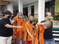 Bacok Warga, 4 Anggota Geng Motor Sukabumi Ditangkap