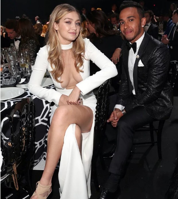 Gigi Hadid dan Lewis Hamilton