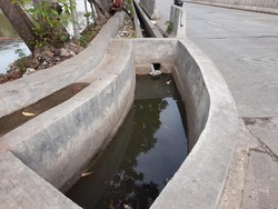 detikcom Do Your Magic: Kolam Olakan di Jl Martadinata Ancol Efektif Atasi Banjir