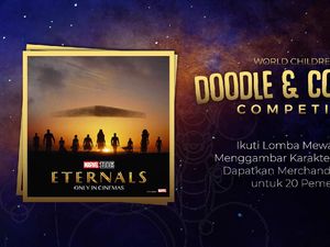 Uji Kreativitas Bareng Karakter Eternals, Ada Merchandise Menarik!