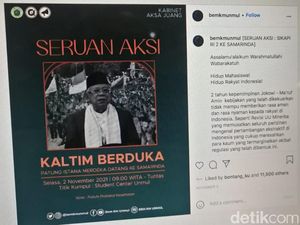 Buntut Panjang Postingan BEM Unmul soal Maruf Patung Istana Buntut Panjang Postingan BEM Unmul soal Maruf Patung Istana