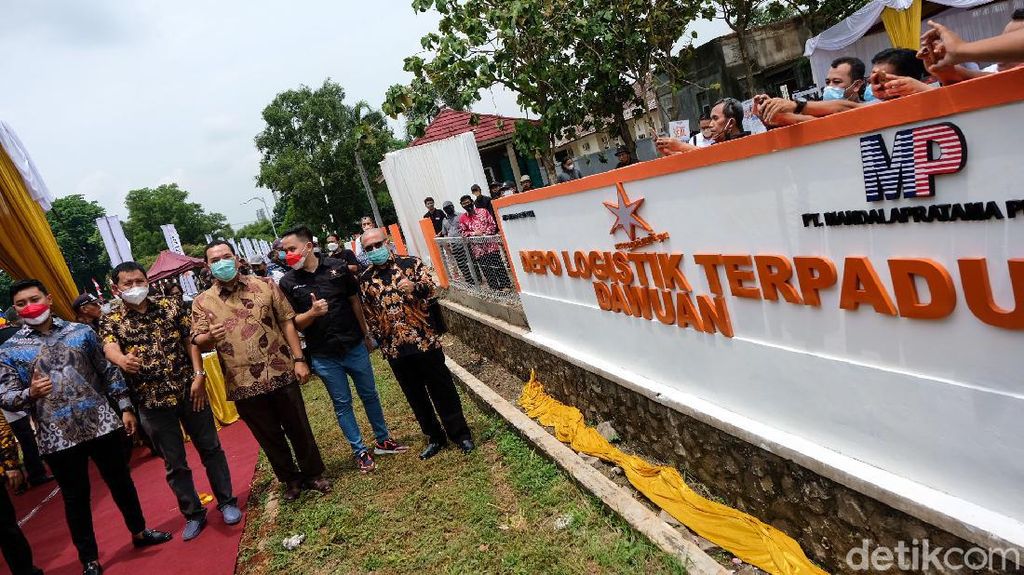 Kala Tommy Soeharto Launching Rest Area 4.0 Karawang