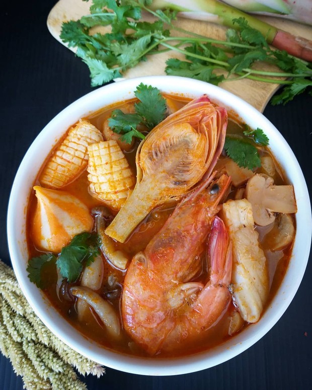 Tom yam seafood/ Foto: Instagram.com/_melskitchen